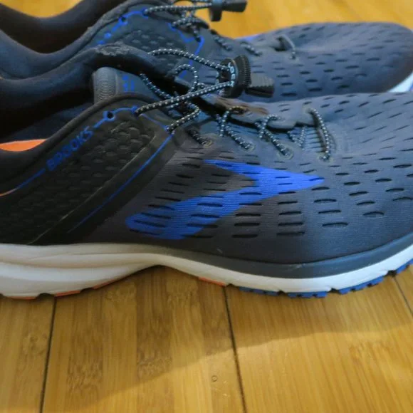 Brooks Ravenna 9 (1102801D025) Blue Running Shoes Sneakers Mens 14 D Lace Locks Brooks Ravenna 9 Men main image 4